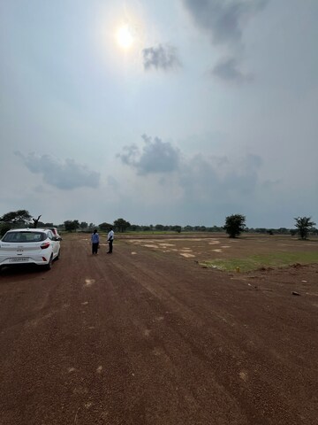  Plot – Exterior View View at Mandir Hasaud - for Sale