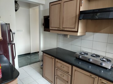 Kitchen in 3 BHK Apartment at Hiranandani Estate, Ghodbunder Road – for Rent