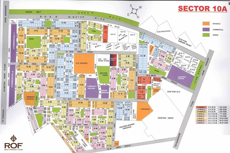 Master Plan, sector 10a  62 Sq.Yd. Plot In Sector 10a Gurgaon 8805248