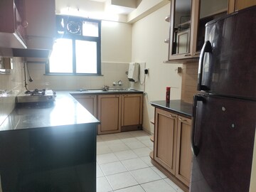 Kitchen in 3 BHK Apartment at Hiranandani Estate, Ghodbunder Road – for Rent