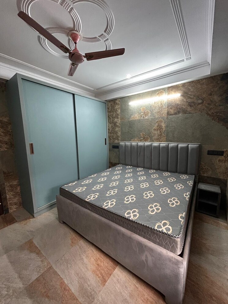 Kitchen, aez-aloha 1 RK 450 Sq.Ft. Builder Floor In Sector 57 Gurgaon 8970820