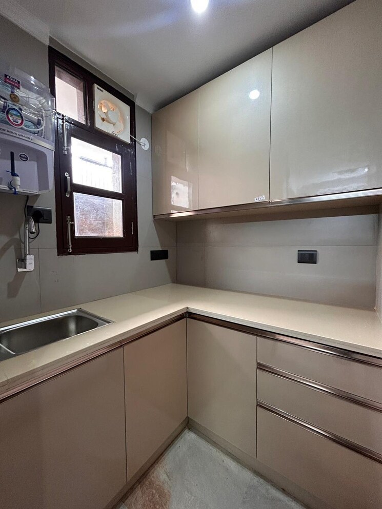 Kitchen, aez-aloha 1 RK 450 Sq.Ft. Builder Floor In Sector 57 Gurgaon 8970820