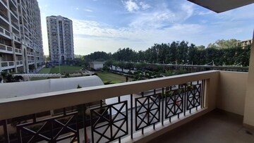Balcony in 3 BHK Apartment at Affinity Greens, International Airport Road – for Rent