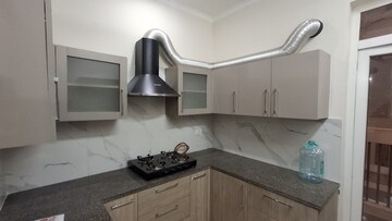 Kitchen in 3 BHK Apartment at Affinity Greens, International Airport Road – for Rent