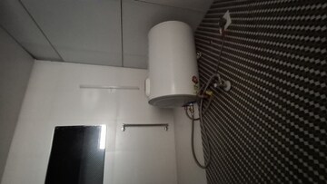 Bathroom in 3 BHK Apartment at Affinity Greens, International Airport Road – for Rent