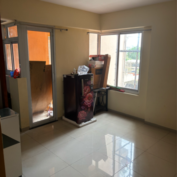 Living Room in 1 BHK Apartment at Wave Dream Homes, Ram Nagar – for Rent
