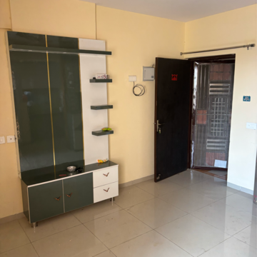Living Room in 1 BHK Apartment at Wave Dream Homes, Ram Nagar – for Rent