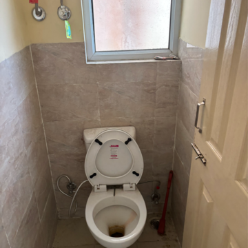 Bathroom in 1 BHK Apartment at Wave Dream Homes, Ram Nagar – for Rent
