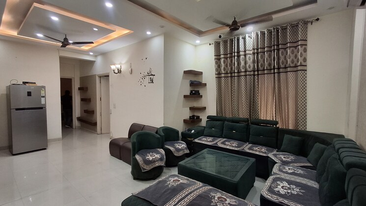 Living Room, alliance-the-eminence 3 Bedroom 1800 Sq.Ft. Apartment In Singhpura Zirakpur 8970849