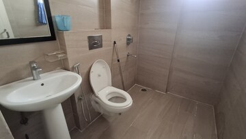 Bathroom in 3 BHK Apartment at Alliance The Eminence, Singhpura – for Rent