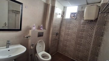 Bathroom in 3 BHK Apartment at Alliance The Eminence, Singhpura – for Rent