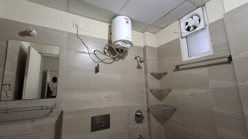 Bathroom in 3 BHK Apartment at Alliance The Eminence, Singhpura – for Rent