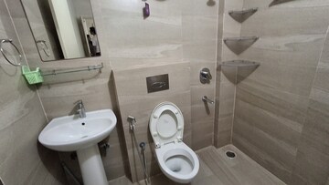 Bathroom in 3 BHK Apartment at Alliance The Eminence, Singhpura – for Rent