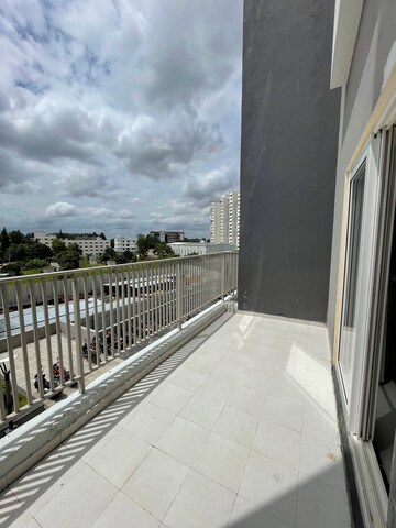 Balcony in 3 BHK Apartment at DS Max Skycity, Thanisandra – for Sale