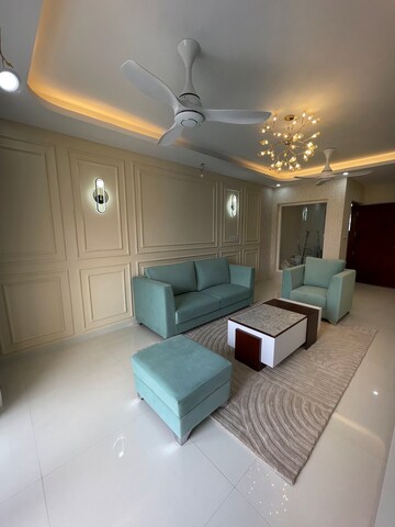 Living Room in 3 BHK Apartment at DS Max Skycity, Thanisandra – for Sale