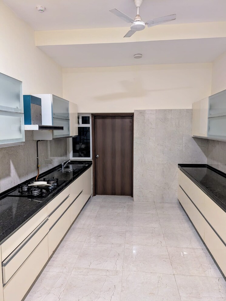 Kitchen, lnt-crescent-bay-t6 4 Bedroom 2850 Sq.Ft. Apartment In Parel Mumbai 8970916