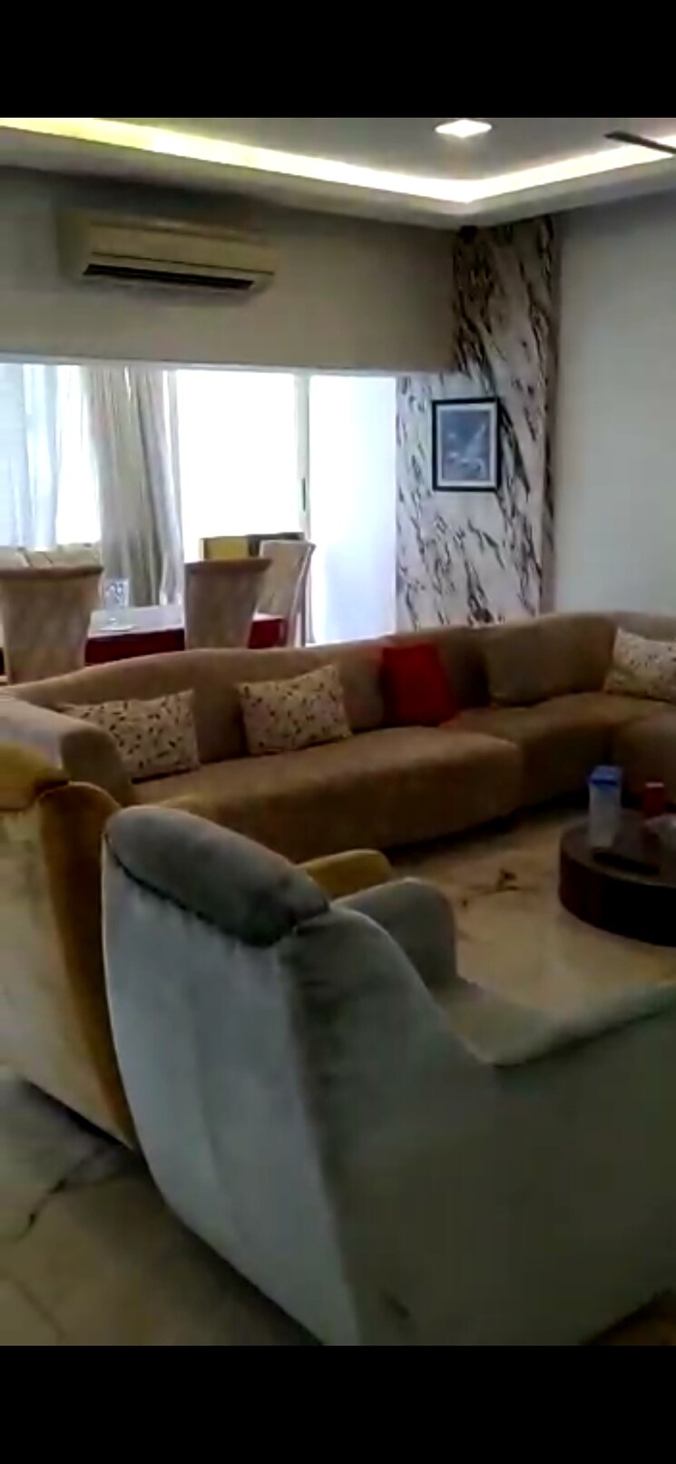 Living Room, mantralaya 3 Bedroom 2000 Sq.Ft. Apartment In Mantralaya Mumbai 8970920