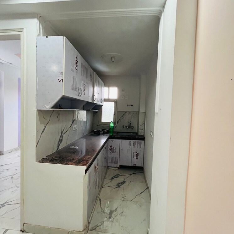 Kitchen, green-home 2 Bedroom 900 Sq.Ft. Builder Floor In Sarfabad Village Noida 8970958