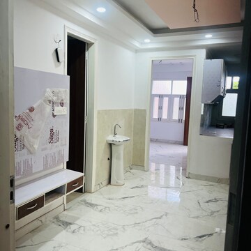 Dining area in 2 BHK Builder Floor at Green Home, Sarfabad Village – for Rent