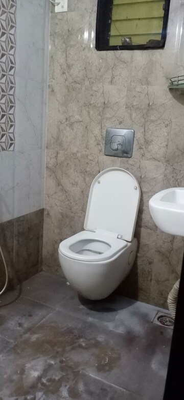 Bathroom in 3 BHK Apartment at Mahavir Drishti, Kharghar Sector 12 – for Rent