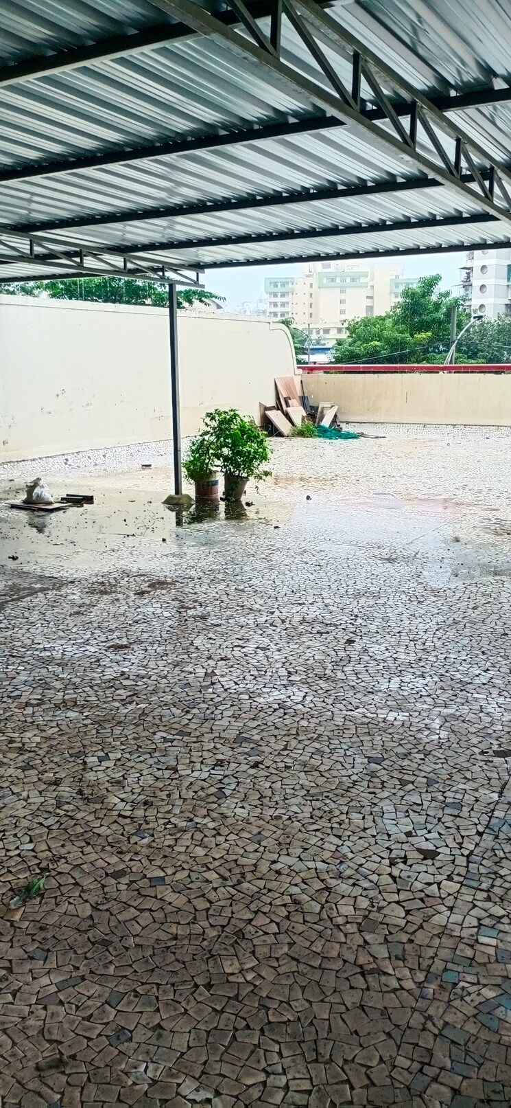 Terrace, patel-heritage 3.5 Bedroom 2000 Sq.Ft. Apartment In Kharghar Navi Mumbai 8971022