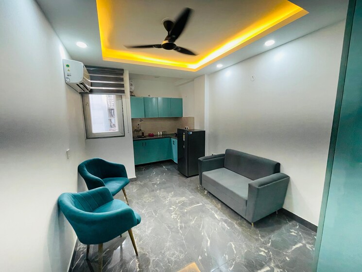 Living Room, sector 42 1 Bedroom 750 Sq.Ft. Builder Floor In Sector 42 Gurgaon 8971035