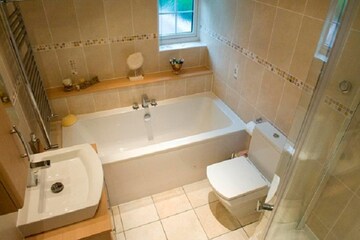 Attached Bathroom in 3 BHK Apartment at Indiabulls Blu, Worli – for Sale