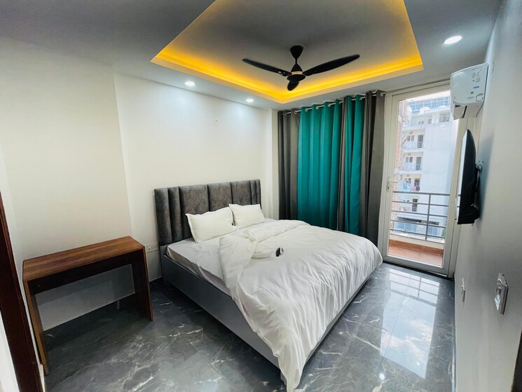 Bedroom, sector 42 1 Bedroom 740 Sq.Ft. Builder Floor In Sector 42 Gurgaon 8971047