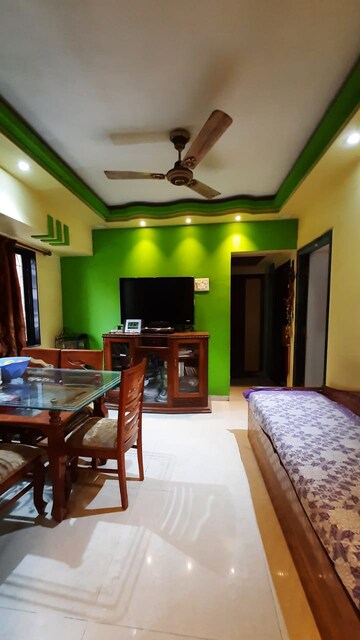 Living Room in 3 BHK Apartment at Swarna CHS, Kharghar Sector 7 – for Rent