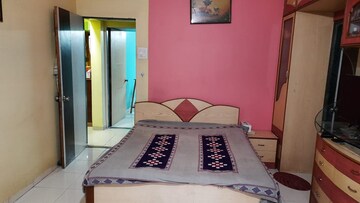 Bedroom in 3 BHK Apartment at Swarna CHS, Kharghar Sector 7 – for Rent