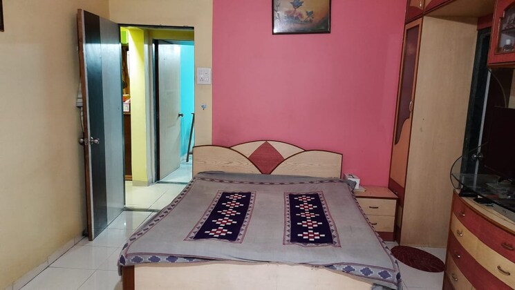 Bedroom, swarna-chs 3 Bedroom 1500 Sq.Ft. Apartment In Kharghar Sector 7 Navi Mumbai 8971042