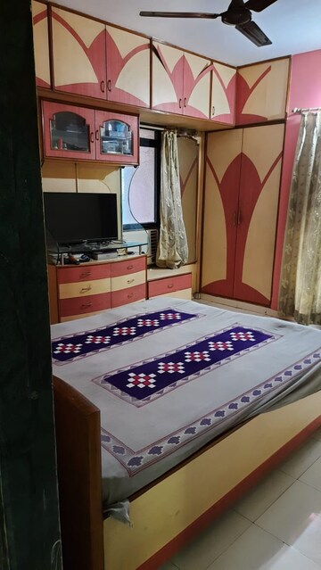 Bedroom in 3 BHK Apartment at Swarna CHS, Kharghar Sector 7 – for Rent