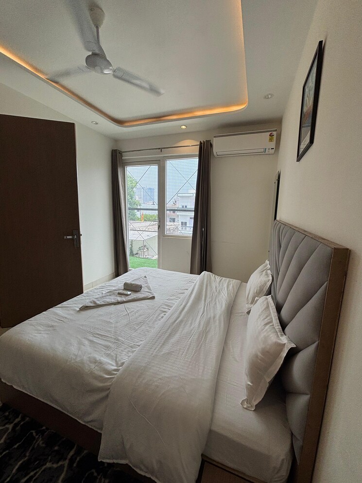 Bedroom, sector 55 1 Bedroom 760 Sq.Ft. Builder Floor In Sector 55 Gurgaon 8971084