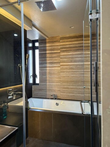 Bathroom in 3 BHK Apartment at Lodha World Crest, Worli – for Sale