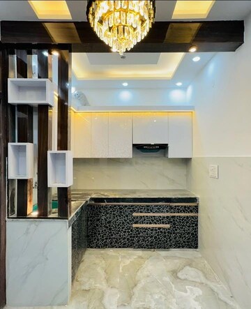 Kitchen in 3 BHK Builder Floor at Sector 35 – for Sale