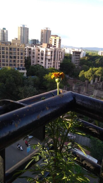 Balcony in 3 BHK Apartment at Cosmos Park, Ghodbunder Road – for Sale