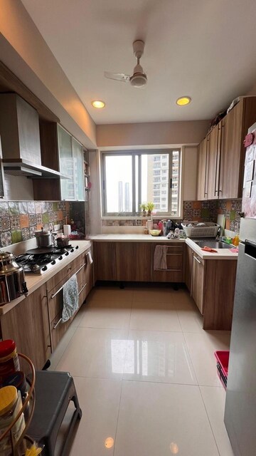 Kitchen in 3 BHK Apartment at Lodha Bellissimo, Mahalaxmi – for Sale