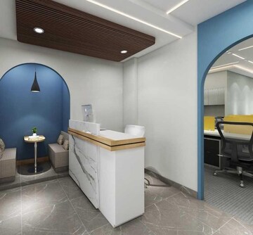 Team Area in  Office Space at Fergusson College Road – for Rent