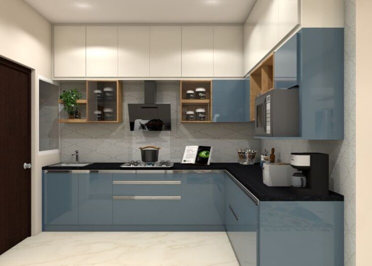 Kitchen, ahinsa khand 2 4 Bedroom 3000 Sq.Ft. Builder Floor In Ahinsa Khand 2 Ghaziabad 8971149