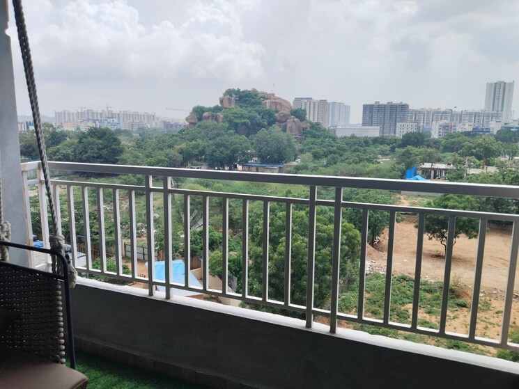 Balcony, ncc-urban-one 3.5 Bedroom 2800 Sq.Ft. Apartment In Narsingi Hyderabad 8971184