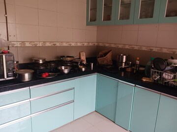 Kitchen in 2 BHK Apartment at Patel Heritage, Kharghar – for Rent