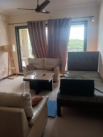 Living Room in 2 BHK Apartment at Patel Heritage, Kharghar – for Rent