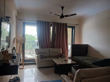Living Room in 2 BHK Apartment at Patel Heritage, Kharghar – for Rent