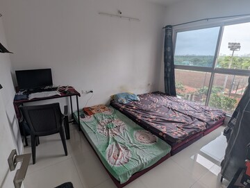 Bedroom in 2 BHK Apartment at Godrej Boulevard, Manjari – for Rent