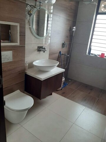 Bathroom in 3 BHK Apartment at Sector 14 – for Rent