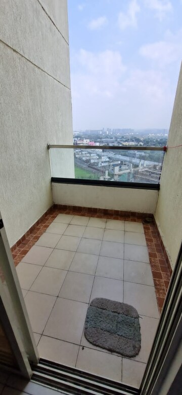 Balcony in 3 BHK Apartment at Janki Rainbow Apartments, Baner – for Rent