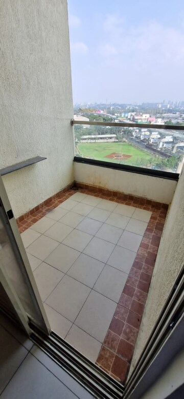 Balcony in 3 BHK Apartment at Janki Rainbow Apartments, Baner – for Rent