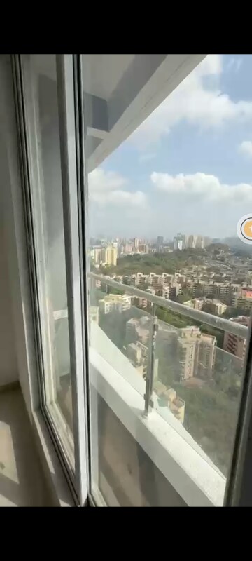 Balcony in 3 BHK Apartment at Rosa Manhattan, Ghodbunder Road – for Rent