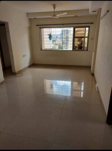 Living Room in 2 BHK Apartment at Agarwal Infinity Tower, Malad West – for Rent