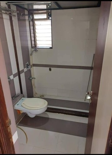 Bathroom in 2 BHK Apartment at Agarwal Infinity Tower, Malad West – for Rent